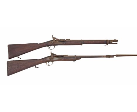 A .577 Snider Mark II Artillery Carbine, And A .577 Snider Mark II Cavalry CarbineThe First No. 212, Dated 1863, The Second B