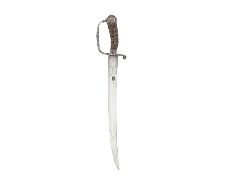 An English Silver-Mounted Hunting HangerLate 17th Century, Silver Maker's Mark RF, Possibly Of Richard FullerWith short curve