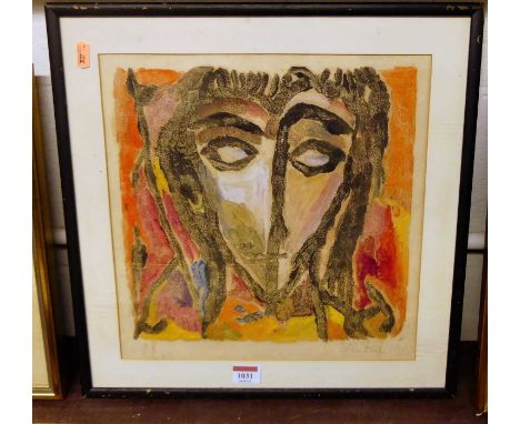 Peter Robert Keil, b.1942 - Portrait study, signed and dated 1952 in pencil to the marginCondition report: The artist’s name 