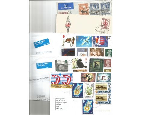 11 x International Postal Covers And First Day Covers inc Gibraltar, Kenya. Good condition. We combine postage on multiple wi