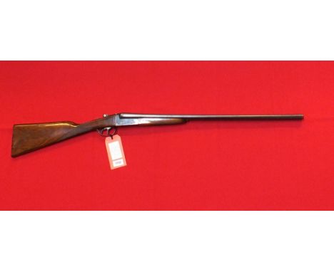 A 20 bore side by side shotgun by A.Y.A. 27" barrels with mint bores, this shotgun is overall in excellent condition and has 
