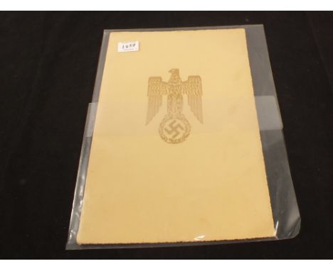 German WWII Officers Casualty group of documents relating to UFFS Otto Herzin 3 PZ Auki 17 Panzer reconnaissance unit K in A 