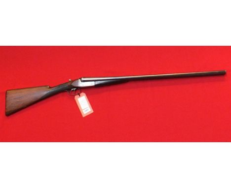 A 12 bore side-by-side B/L/E shotgun with 30" barrels by Andrews of London, S/No. 5497, this item can only be purchased by so