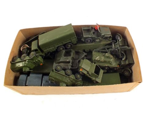 Various Dinky and other Army vehicles