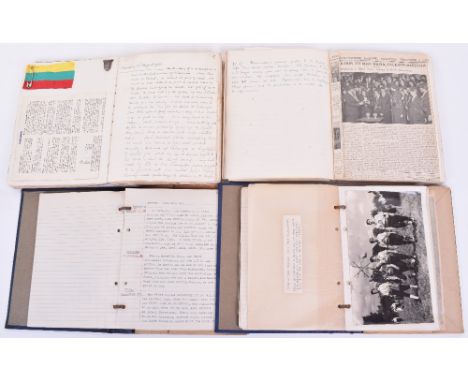 Important Collection of Girl Guide /Boy Scout Ephemera, Photographs etc, contained in four Albums spanning the years 1930-193