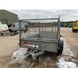 IFOR WILLIAMS GD85G RAMP TWIN AXLE GENERAL DUTY TRAILER UK Govt Det.