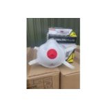 1 PALLET OF 1100 NEW UNUSED DELTA PLUS HIGH QUALITY DUST RESPIRATOR MASKS CE MARKED WITH VALVE