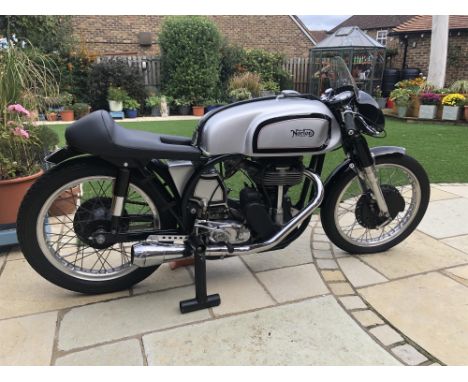 **SALEROOM NOTICE: Please note the reserve has been lowered on this lot.**Reg Deardon-supplied 350cc Norton Manx Model 40. Fi