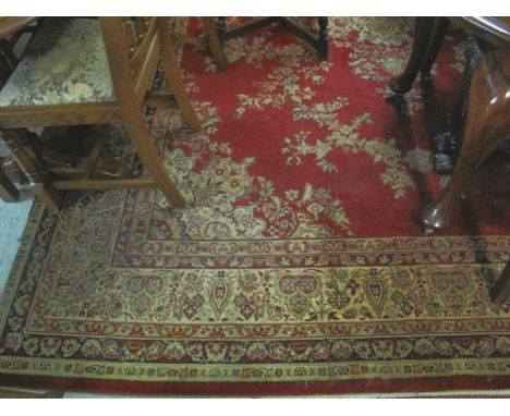 Large Axminster Persian design foliate carpet.(B.P. 24% incl. VAT)