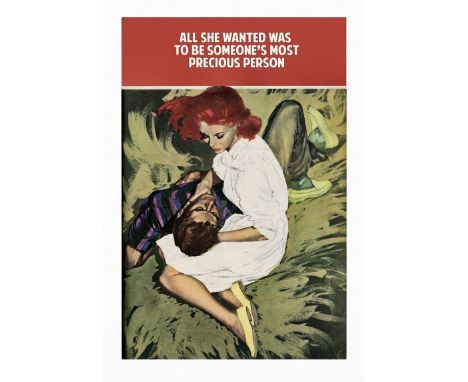 Connor Brothers (British Duo), 'All She Wanted Was To Be Someone's Most Precious Person', 2020, pigment print with silkscreen