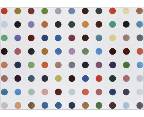 Damien Hirst (British 1965-), Postcard from.... Damien Hirst , Nuchleohistone , 2008-2011', 2012, offset lithograph in colour