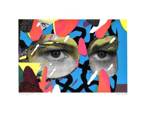 Paul Insect (British 1970-), 'In A Dreamland', 2019, screen print in colours on wove paper, signed, dated, inscribed 'Margate