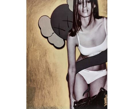 Kaws (American 1974-), ' Tokion Neo Graffiti Project', 1999, offset lithograph in colours on paper; sheet: 61 x 46cm