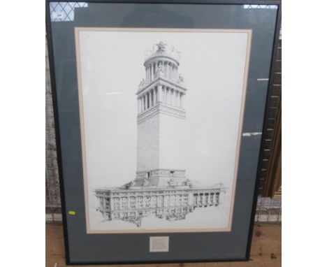 After Philip Armstrong, Tilden lithograph design for Selfridges department store, 33ins x 24ins&nbsp;