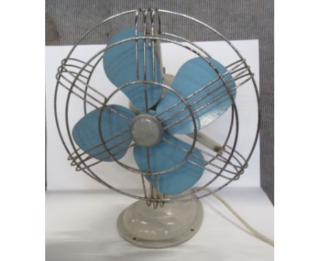 An Aermaster desk top fan, height 16.5ins
