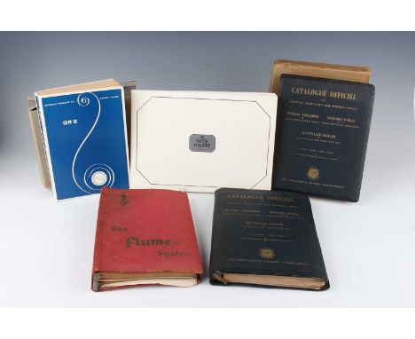 A Patek Philippe Genève illustrated watch brochure and 1985 price list, two facsimile Patek Philippe parts catalogues and oth