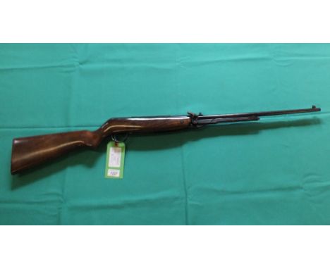 A Webley MkIII .22 air rifle, S/No.B2846, as a post 1939 air weapon the restrictions of the Crime Reduction Act apply to the 