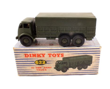 A boxed Dinky Supertoys 622 10-ton Army truck