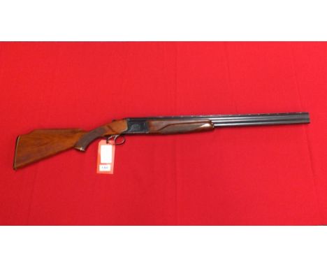 A 12 bore O/U ejector shotgun by Baikal with 26 3/4" barrels, overall in good condition, S/No.K10729, this item can only be p