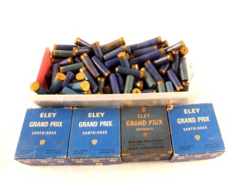 Approx 250 16 bore paper cartridges including Gallyon, Purdey, some boxed, this item can only be purchased by someone with a 