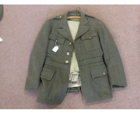 An early 20th Century USA Army jacket and riding breeches