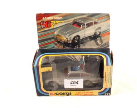 A boxed Corgi 271 James Bond Aston Martin (damage to blister)