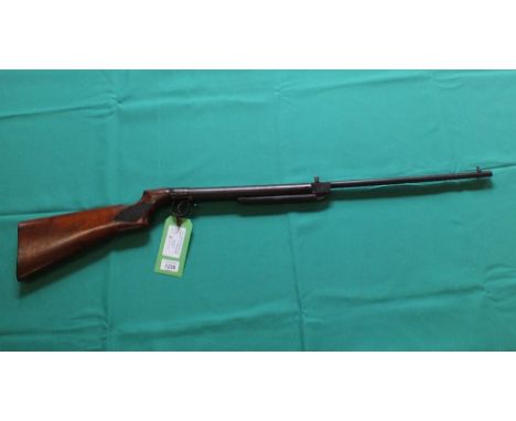 A B.S.A. pre-was 'breakdown' model, break action air rifle, S/No.2969 (1934)