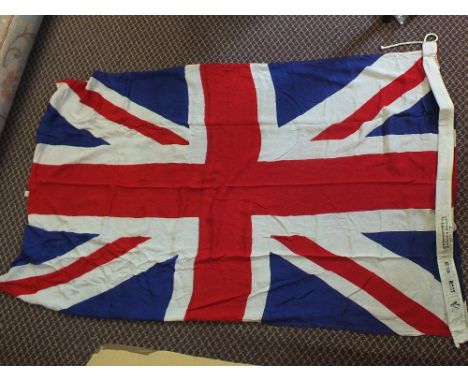 A British Army Union flag, military marked including 1939