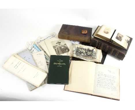 Gwinnett Family: A collection of books and ephemera relating to the Gwinnett family of Painswick. The lot includes an 1858 Bi