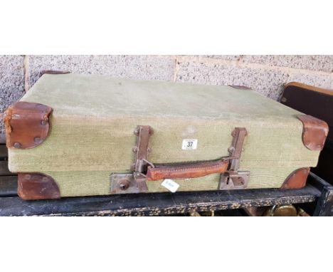 VINTAGE MILITARY STYLE SUITCASE BY REVELATION