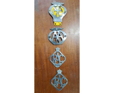 2 RAC BADGES & 2 AA BADGES