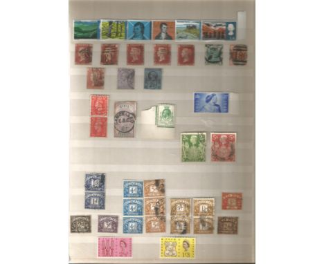 GB Stamps 6 x Penny Red, 25th Anniversary royal Wedding 1948, George V Postal union Congress London, 2 x George VI 1942 2/6, 