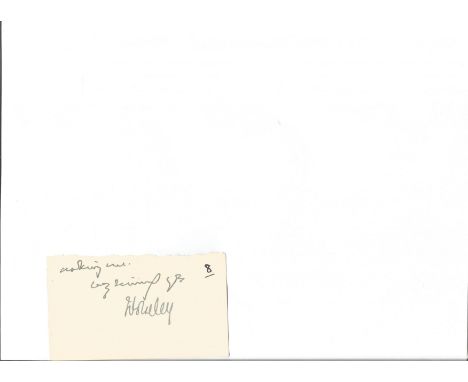 Field Marshal Wolseley signature piece. Field Marshal Garnet Joseph Wolseley, 1st Viscount Wolseley, KP, GCB, OM, GCMG, VD, P
