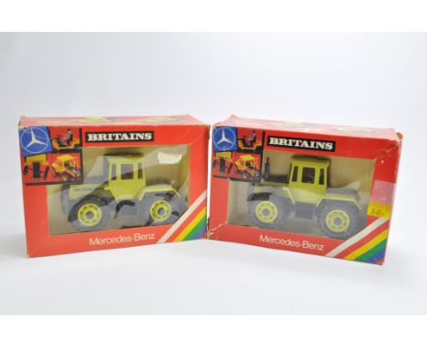 Duo of Britains MB Trac Tractor Models. Near Mint in Fair to Good Boxes. (2)