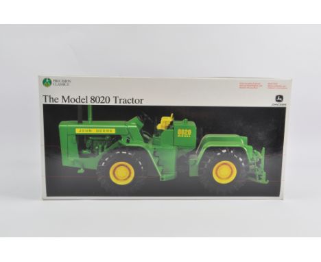 Ertl 1/16 Scale John Deere 8020 Precision Series Tractor. Mint in Excellent Box.