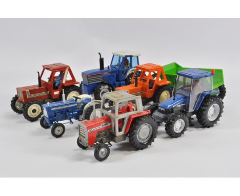 Britains Tractor Group including various issues. Good to Excellent. (7)