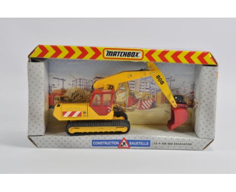 Matchbox Superkings K-41 J C B 808 Excavator. Near Mint in Very Good Box.