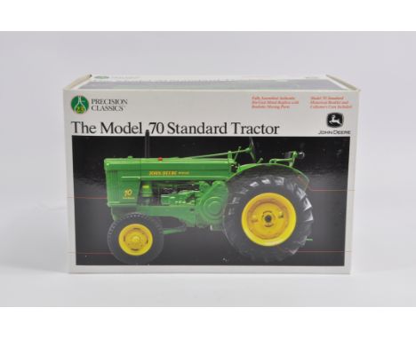 Ertl 1/16 Scale John Deere Model 70 Standard Precision Series Tractor. Mint in Excellent Box.