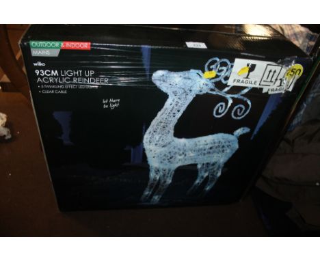 A LIGHT-UP REINDEER 