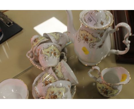 A ROYAL ALBERT SEPTEMBER SONG TEA SERVICE