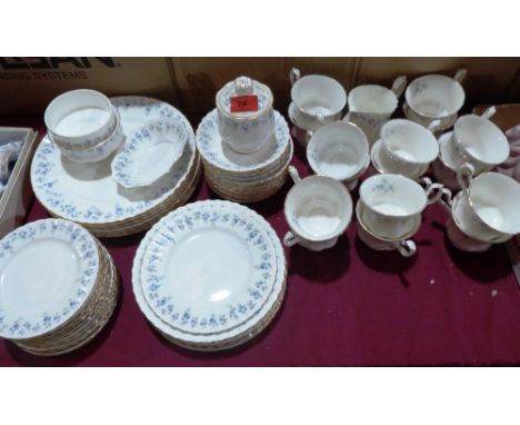 A Royal Albert 'Memory Lane' part tea/dinner service comprising 60 pieces