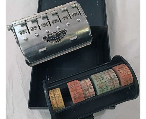 1959 London Transport 'Ultimate' TICKET MACHINE, serial no U 399. One of the first LT machines (purchased for one-man operati