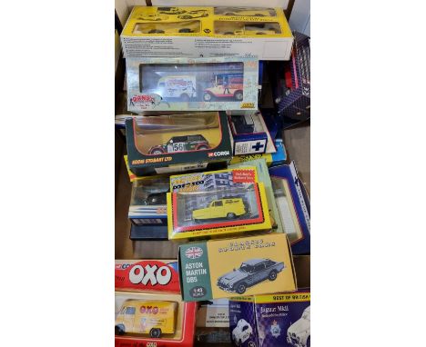 Tray of assorted Diecast model vehicles all in original boxed to include Dinky Studebaker Golden Hawk, AA Vans of the 50's sp