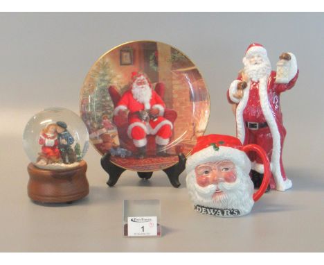 Royal Worcester 'The First Royal Worcester Father Christmas' figurine sculpted by Scott Thomas, limited edition 202/4950 with