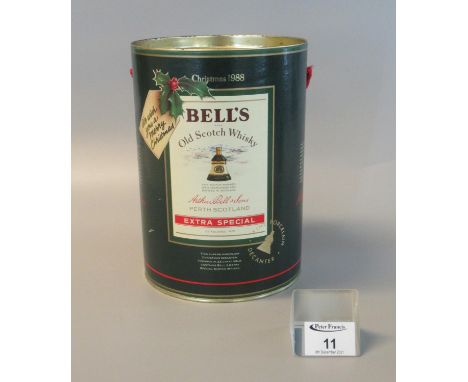 Bell's Old Scotch whisky Christmas 1988 porcelain Wade decanter in original box. (B.P. 21% + VAT) 