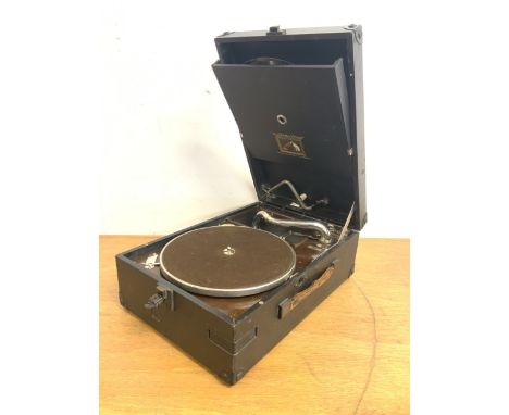 His Masters Voice record player for the Gramophone company ltd Hayes Middlesex. Model No 101. 