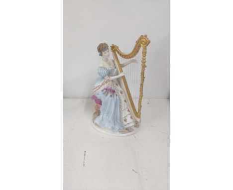 A Royal Worcester The Graceful Arts 'Music', limited edition no 2316Location: A4MIf there is no condition report shown, pleas