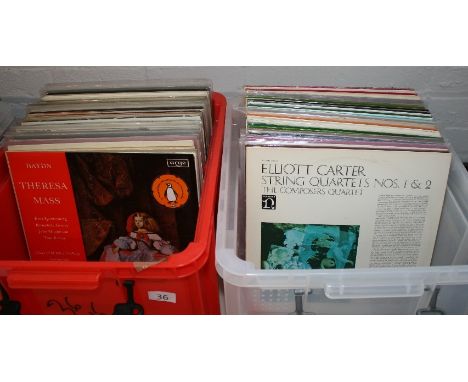 CLASSICAL -  ARGO/NONESUCH - Collection of over 70 x LP's on the Argo and Nonesuch labels, to include some earlier as well as