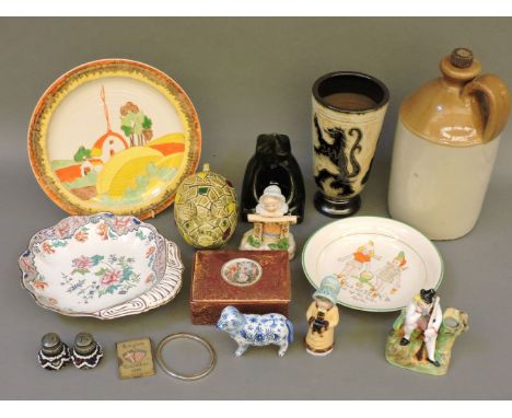 A quantity of mixed ceramics, including a Midwinter 'Jack and Jill' bowl