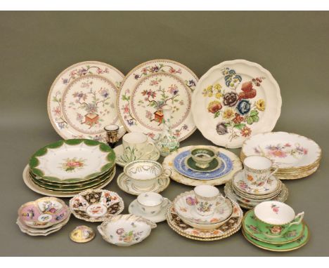 Royal Crown Derby plates, Royal Worcester, Spode and other tea and dinner wares